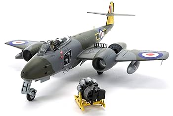 プラモデル完成機　1/48　グロスターミーティアF.3 タミヤ 1/48 傑作機シリーズ グロスター ミーティア F.3 | タミヤ